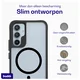 Buddi Hybrid Samsung Galaxy A54 Hoesje MagSafe Back Cover Matte Zwart afbeelding 6