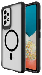 Buddi Hybrid Samsung Galaxy A53 Hoesje MagSafe Back Cover Matte Zwart afbeelding