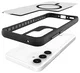 Buddi Hybrid Samsung Galaxy A35 Hoesje MagSafe Back Cover Matte Zwart afbeelding 9