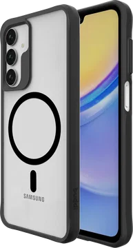 Buddi Hybrid Samsung Galaxy A17 Hoesje MagSafe Back Cover Matte Zwart