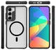 Buddi Hybrid Samsung Galaxy S23 Plus Hoesje MagSafe Back Cover Matte Zwart afbeelding 9