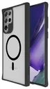 Buddi Hybrid Samsung Galaxy S22 Ultra Hoesje MagSafe Matte Zwart