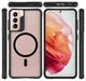 Buddi Hybrid Samsung Galaxy S21 Hoesje MagSafe Back Cover Matte Zwart afbeelding 9
