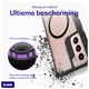 Buddi Hybrid Samsung Galaxy S21 Hoesje MagSafe Back Cover Matte Zwart afbeelding 2