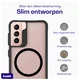 Buddi Hybrid Samsung Galaxy S21 Hoesje MagSafe Back Cover Matte Zwart afbeelding 6