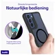 Buddi Hybrid Samsung Galaxy S21 FE Hoesje MagSafe Back Cover Matte Zwart afbeelding 4