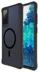 Buddi Hybrid Samsung Galaxy S20 FE Hoesje MagSafe Back Cover Matte Zwart afbeelding