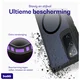 Buddi Hybrid Samsung Galaxy S20 FE Hoesje MagSafe Back Cover Matte Zwart afbeelding 2
