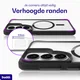 Buddi Hybrid Samsung Galaxy S26 Hoesje MagSafe Back Cover Transparant Zwart afbeelding 5