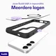 Buddi Hybrid Samsung Galaxy S26 Hoesje MagSafe Back Cover Transparant Zwart afbeelding 8