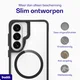 Buddi Hybrid Samsung Galaxy S26 Hoesje MagSafe Back Cover Transparant Zwart afbeelding 7