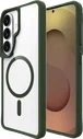 Buddi Hybrid Samsung Galaxy S26 Hoesje MagSafe Back Cover Transparant Groen