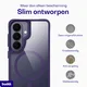 Buddi Hybrid Samsung Galaxy S26 Hoesje MagSafe Back Cover Matched Paars afbeelding 6
