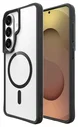 Buddi Hybrid Samsung Galaxy S26 Plus Hoesje MagSafe Transparant Zwart