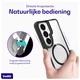Buddi Hybrid Samsung Galaxy S26 Plus Hoesje MagSafe Transparant Zwart afbeelding 5