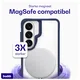 Buddi Hybrid Samsung Galaxy S26 Plus Hoesje MagSafe Transparant Blauw afbeelding 4