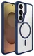 Buddi Hybrid Samsung Galaxy S26 Plus Hoesje MagSafe Transparant Blauw afbeelding 9