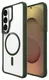 Buddi Hybrid Samsung Galaxy S26 Plus Hoesje MagSafe Transparant Groen