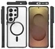 Buddi Hybrid Samsung S26 Ultra Hoesje MagSafe Back Cover Transparant Zwart afbeelding 10