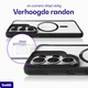 Buddi Hybrid Samsung S26 Ultra Hoesje MagSafe Back Cover Transparant Zwart afbeelding 6