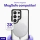 Buddi Hybrid Samsung S26 Ultra Hoesje MagSafe Back Cover Transparant Zwart afbeelding 4