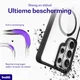 Buddi Hybrid Samsung S26 Ultra Hoesje MagSafe Back Cover Transparant Zwart afbeelding 3