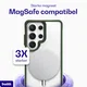 Buddi Hybrid Samsung S26 Ultra Hoesje MagSafe Back Cover Transparant Groen afbeelding 4