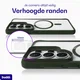 Buddi Hybrid Samsung S26 Ultra Hoesje MagSafe Back Cover Transparant Groen afbeelding 6