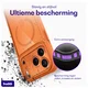 Buddi Hybrid iPhone 17 Pro Max Hoesje MagSafe Back Cover Matched Oranje afbeelding 4