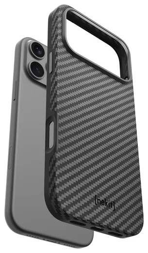 NEKIT Fiber Pro Apple iPhone 17 Pro Max Hoesje MagSafe Kevlar Back Cover Zwart afbeelding 18