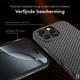 NEKIT Fiber Pro Apple iPhone 16 Pro Max Hoesje MagSafe Kevlar Back Cover Zwart afbeelding 4