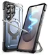 SUPCASE UB Grip Samsung Galaxy S25 Ultra Hoesje MagSafe / Qi2 Kickstand Blauw