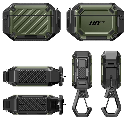 SUPCASE UB Pro AirPods Pro 3 Hoesje MagSafe Case Waterdicht Groen afbeelding 9