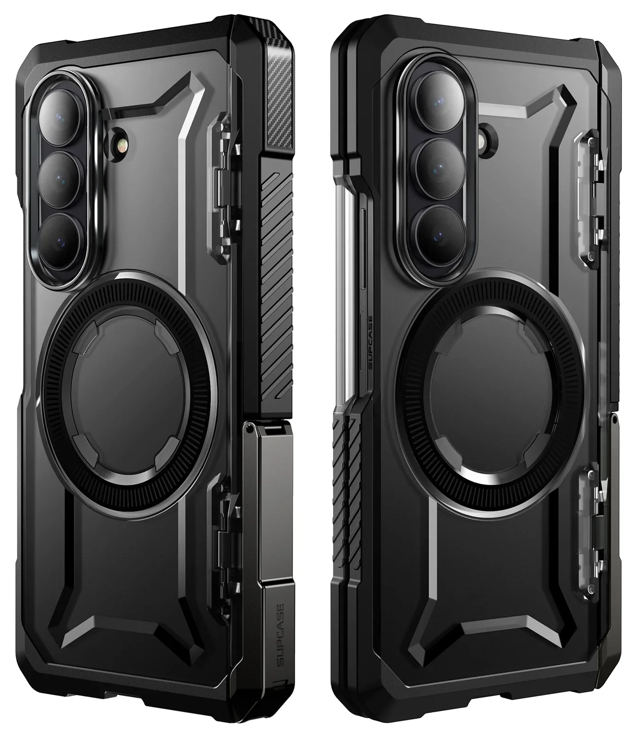 SUPCASE UB Grip Samsung Galaxy Z Fold 7 Hoesje MagSafe Full Protect Zwart afbeelding 11