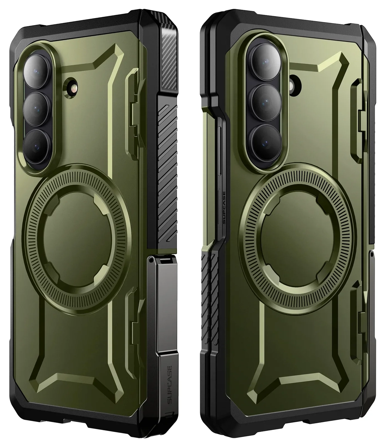 SUPCASE UB Grip Samsung Galaxy Z Fold 7 Hoesje MagSafe Full Protect Groen afbeelding 11