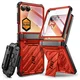 SUPCASE UB Pro Samsung Galaxy Z Flip 7 Hoesje Full Protect Kickstand Rood