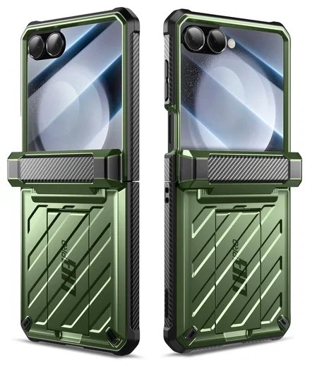 SUPCASE UB Pro Samsung Galaxy Z Flip 7 Hoesje Full Protect Kickstand Groen afbeelding 11