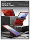 SUPCASE UB Pro Samsung Galaxy Z Fold 7 Hoesje Full Protect Kickstand Rood afbeelding 4