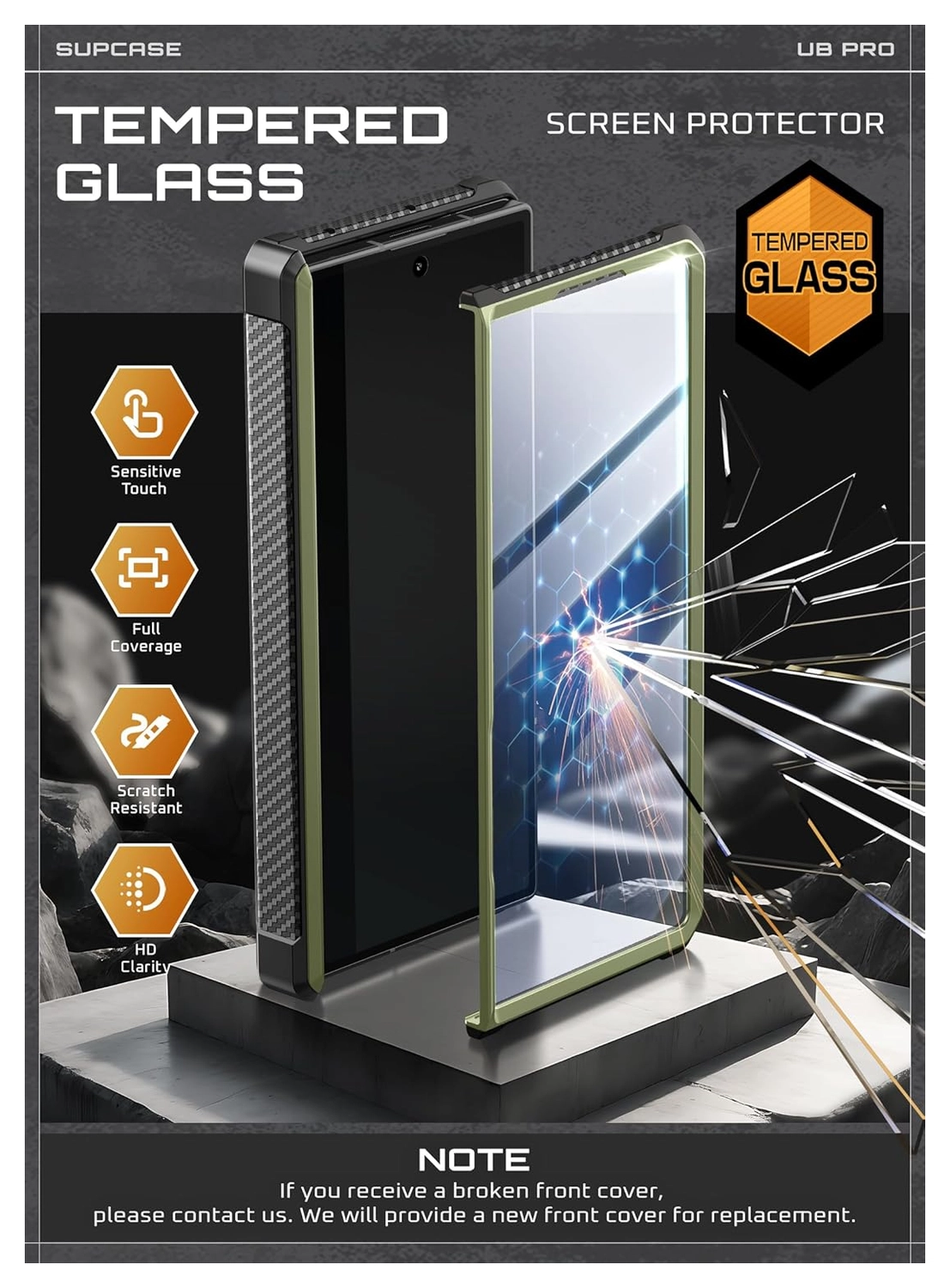 SUPCASE UB Pro Samsung Galaxy Z Fold 7 Hoesje Full Protect Kickstand Groen afbeelding 5