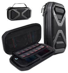 SUPCASE Nintendo Switch 2 Opberghoes Game Card Organizer Travel Case Zwart afbeelding