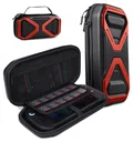 SUPCASE Nintendo Switch 2 Opberghoes Game Card Organizer Travel Case Rood