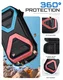 SUPCASE Nintendo Switch 2 Opberghoes Game Card Organizer Travel Case Blauw Rood afbeelding 3