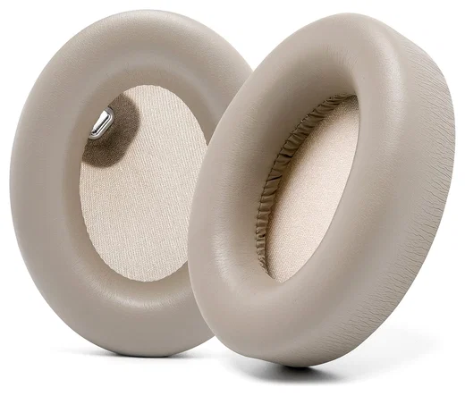 SBG Sony WH-1000XM4 Koptelefoon Vervangende Hoofdkussens Beige afbeelding 6