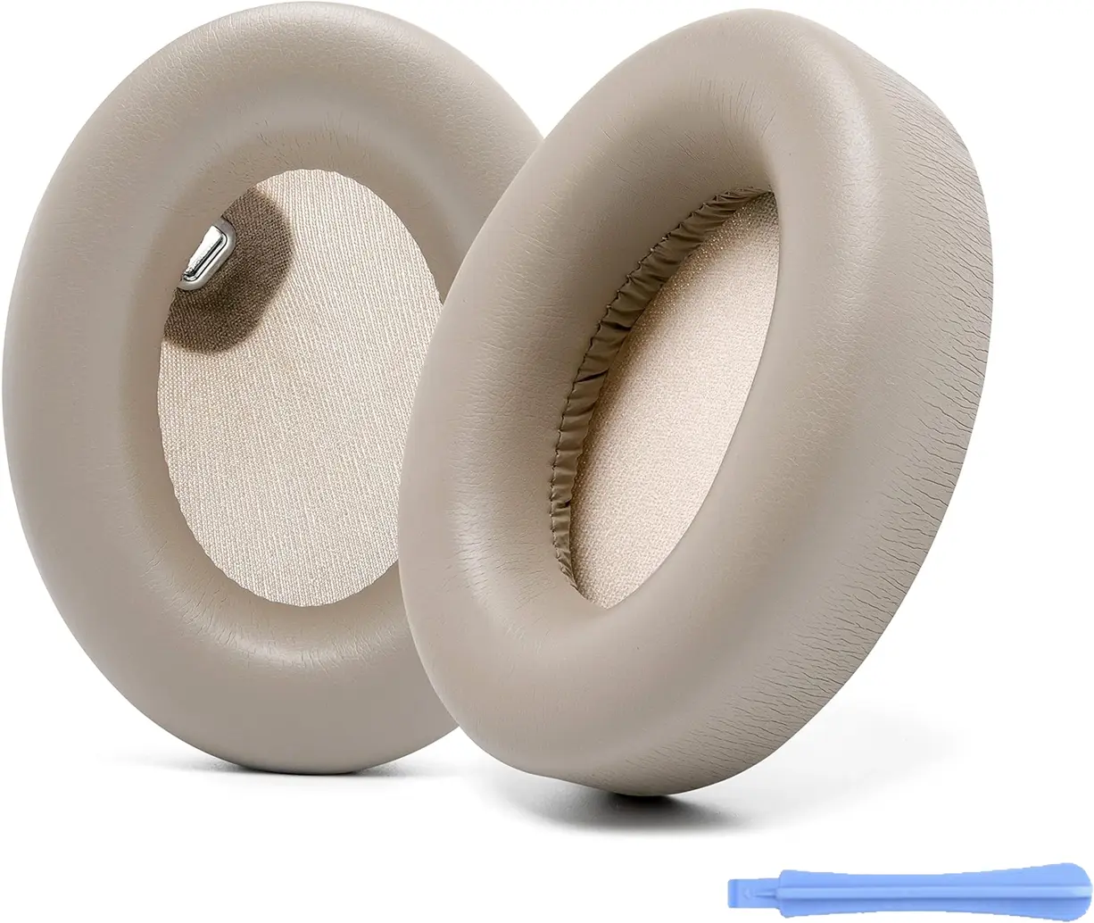 SBG Sony WH-1000XM4 Koptelefoon Vervangende Hoofdkussens Beige afbeelding 1