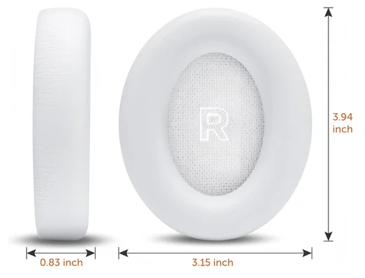 SBG Bose QuietComfort Ultra Koptelefoon Vervangende Hoofdkussens Wit afbeelding 7