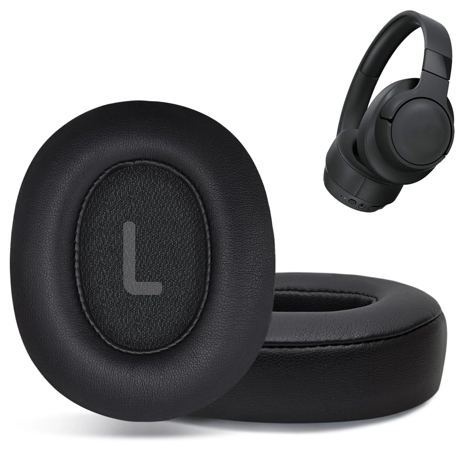 SBG JBL Tune 770 Koptelefoon Vervangende Hoofdkussens Zwart afbeelding 5