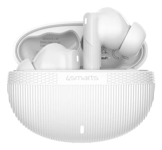 4smarts SkyBuds Pro Draadloze Oordopjes Noise Cancelling Oortjes Wit afbeelding 10