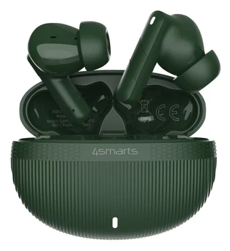 4smarts SkyBuds Pro Draadloze Oordopjes Noise Cancelling Oortjes Groen