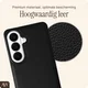 AVY Samsung Galaxy S26 Plus Hoesje met Koord Haakjes MagSafe Leer Zwart afbeelding 4