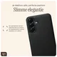 AVY Samsung Galaxy A56 Hoesje met Koord Haakjes MagSafe Leer Zwart afbeelding 6